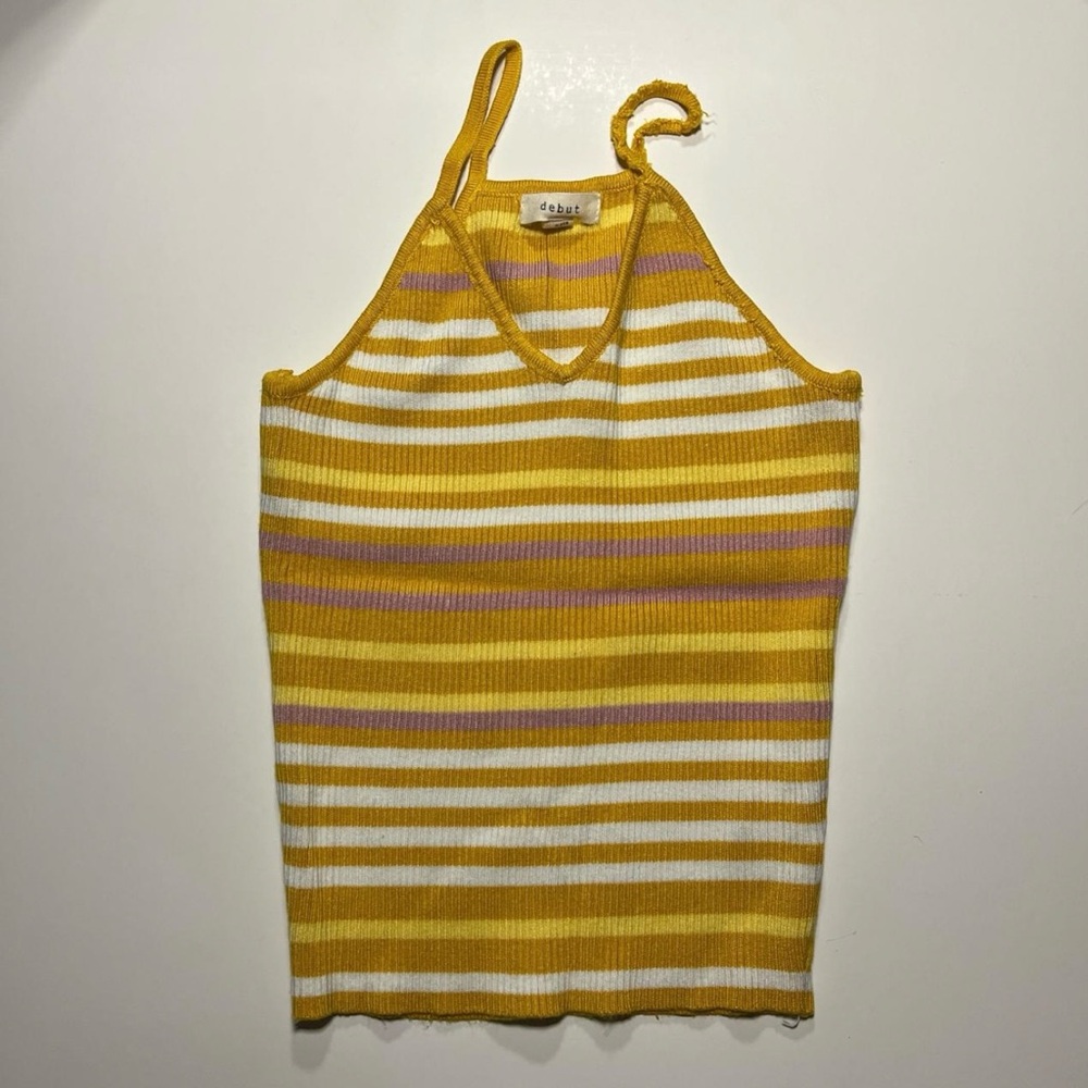 Fitted striped Tanktop
